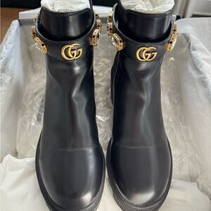 Black Gucci Boots